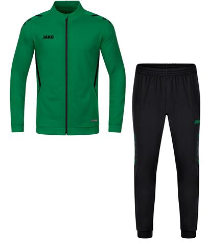 Jako Trainingspak Challenge - Sportgroen - Zwart