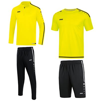 Jako Trainingsset Striker 2.0 - Fluogeel
