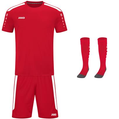 JAKO Wedstrijdtenue Power - Rood